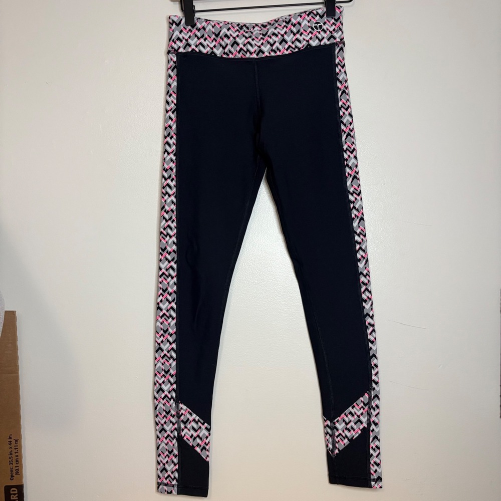 Trina Turk Recreation Leggings Geometric Print Athletic Yoga Pants Size S